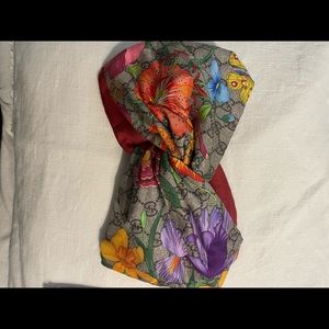 GG Flora print head band